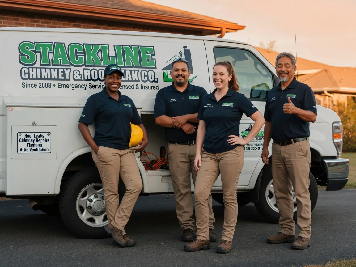 Chimney flashing repair company in Burlington, WI